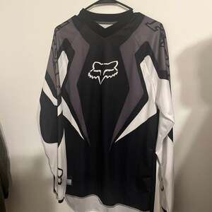 Fox Racing 180 HC Race Series Motocross Jersey Black/White Small